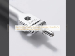 Hoge sterkte precisie arm lichaam verbinding scharnier pin voor industriële robot basis en ondersteuning