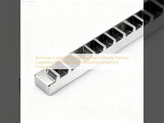 Aluminium op maat CNC gefreesde onderdelen met polijstmogelijkheden, ideaal voor de productie van complexe industriële componenten