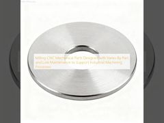 CNC-gefreesde mechanische onderdelen ontworpen met variaties per onderdeel en weinig onderhoud ter ondersteuning van industriële bewerkingsprocessen