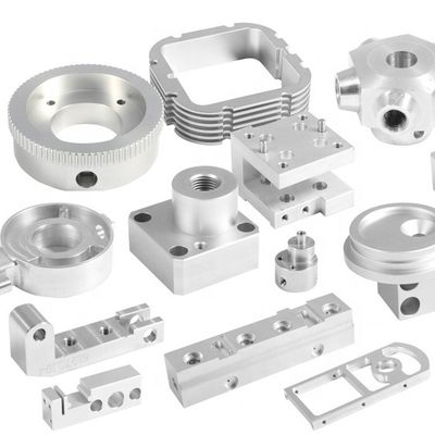 CNC 5-assige bewerkingsonderdelen Precisie RVS Bras Aluminiumlegering