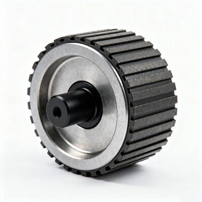 Precision CNC Machining China Track Spanning Wheel voor speciale robots Explosionproof Rescue Aerospace toepassingen